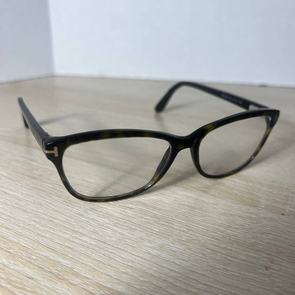 Tom Ford TF5404 052 Eyeglasses Tortoise Shell Frames 53-15-140 Made in Italy